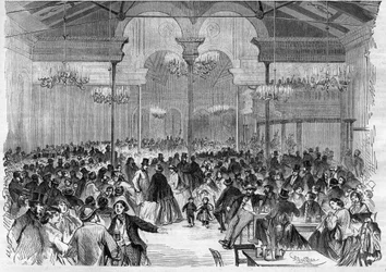 Die Brauereien von Berlin: die Brauerei von Tivoli - Kupferstich in „Le Journal Illustré“