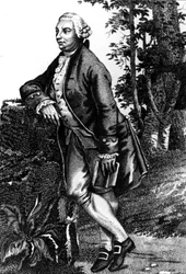 Porträt von David Hume. Schottischer Philosoph (1711 bis 1776).