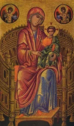 Thronende Madonna mit Kind, ca. 1260-1280