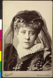Adele Sandrock als "Maria Stuart"