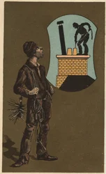 Anonyme Chromolithografie, Ende des 19. Jahrhunderts.