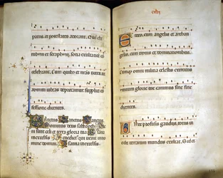 Kanon „SANCTUS“ des Missale von Visconti