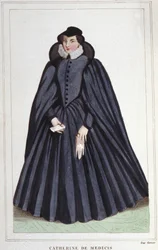 Catherine de Medicis (Caterina de Medici) (1519-1589). Königin von Frankreich