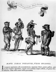 Zirkus: Feste in Versailles - in „Festiva ad Capita annulumque Decursio, A Roge Ludovico 14... Paris, Imprimerie Royale“