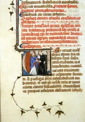 Konzil von Ephesus, 365, 356r. Manuskriptdatei. B. Mr. de Toulouse. Genehmigung der Stadtbibliothek Toulouse erforderlich (tel: 05 62 27 66 66)