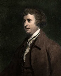 Edmund Burke (1729-1797) - Gravur - 19. Jahrhundert