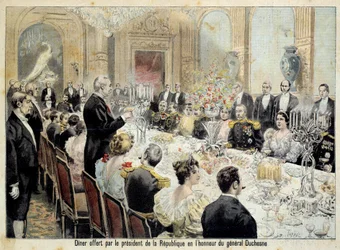 Französischer Präsident Felix Faure