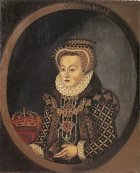Porträt von Gunilla Bielke (1568-1597), Königin von Schweden, Anonym