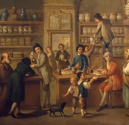 Innenraum einer Apotheke