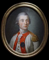 Leutnant im Artois-Infanterieregiment, ca. 1780