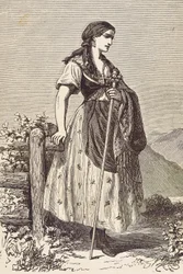 Mährische Frau