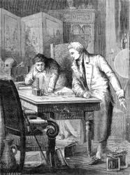 Nicholson und Carlisle zersetzen Wasser durch die Batterie von Volta, London, 2. Mai 1800