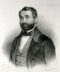 Porträt von Adolphe Adam, französischer Komponist