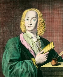 Porträt von Antonio Vivaldi, italienischer Komponist