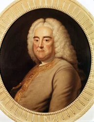 Porträt von Georg Friedrich Händel