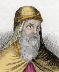 Porträt von Gregor von Nazianz (329-390), Theologe und Kirchenlehrer