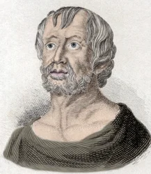 Porträt von Seneca (Lucius Annaeus Seneca, 4 v. Chr.-65 n. Chr.), Philosoph der stoischen Schule, Dramatiker und römischer Staatsmann