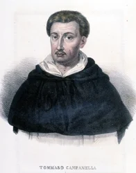 Porträt von Tommaso Campanella (1568-1639), italienischer Philosoph