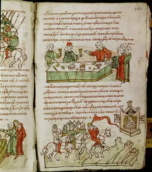 Radziwill-Chronik, Detail
