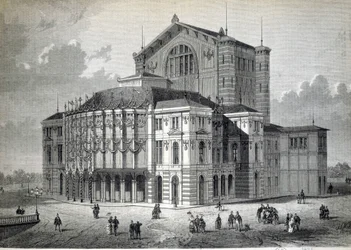 Das Bayreuther Modelltheater, auf Initiative von Richard Wagner erbaut und 1876 eingeweiht