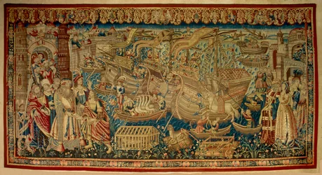 Der portugiesische Seefahrer Vasco da Gama (1459-1524) kam 1498 in Calicut (Kozhikode) in Indien an