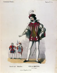 Die Figur des Herzogs von Mantua in der Oper „Rigoletto“ von Giuseppe Verdi