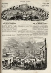 Das Fest am 15. August 1867 auf dem Trocadéro in Paris - Das illustre Universum 1867
