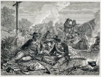 Vendée-Aufständische - Gravur