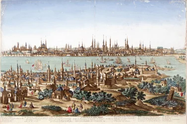 Ansicht von Konstantinopel
