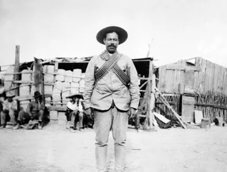 Francisco Villa alias Pancho Villa (1878-1923), General der Mexikanischen Revolution