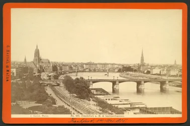 Deutschland, Hessen, Frankfurt am Main und Sachsenhausen, veröffentlicht von C. Hertel, Mainz