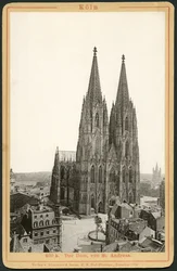 Deutschland, Nordrhein-Westfalen, Köln, Dom, veröffentlicht von Roemmler und Jonas, Dresden