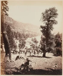 Indische Gebirgsartillerie-Batterie