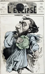 Léon Gambetta im Jahr 1882