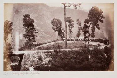 Schleife auf der Darjeeling-Himalaya-Linie, ca. 1885