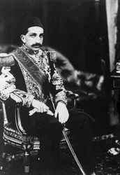 Porträt von Abdulhamid II. (1842-1918), Sultan des Osmanischen Reiches