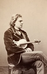 Porträt von August Wilhelmj