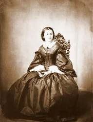 Porträt von Clara Schumann (1819 - 1896), Ehefrau von Robert Schumann.
