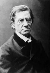 Porträt von Emile Littre (1801-1881), französischer Philologe, Arzt und Politiker.