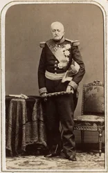 Porträt von Esprit Victor Elisabeth Boniface de Castellane, Marschall von Frankreich, französischer Militär, geboren in Paris am 21. März 1788 und gestorben in Lyon am 16. September 1862