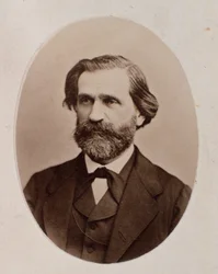 Porträt von Giuseppe Verdi