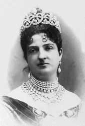 Porträt von Margarita von Savoyen (1851-1926), Königin von Italien (1878-1900) und Ehefrau von König Umberto I.