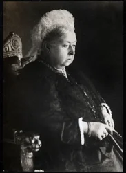 Porträt von Königin Victoria (1819-1901), Königin des Vereinigten Königreichs von Großbritannien und Irland. FPL-Sammlung
