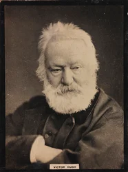 Porträt des französischen Schriftstellers Victor Hugo (1802-1885)