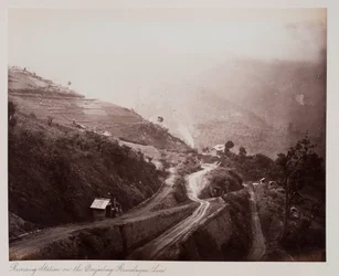 Umkehrstation an der Darjeeling-Himalaya-Linie, ca. 1885
