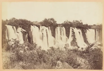 Umgeni-Fälle, Natal-Provinz, Südafrika, ca. 1882