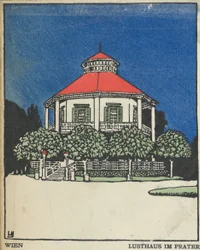 Wien: Lusthaus im Prater, 1908