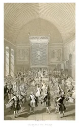 Das Krönungsmahl, 1715, 1885