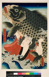 Daiku Rokusa (Rokusa der Zimmermann), um 1858