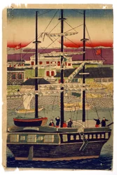 Hafen von Kyoto, Japan
